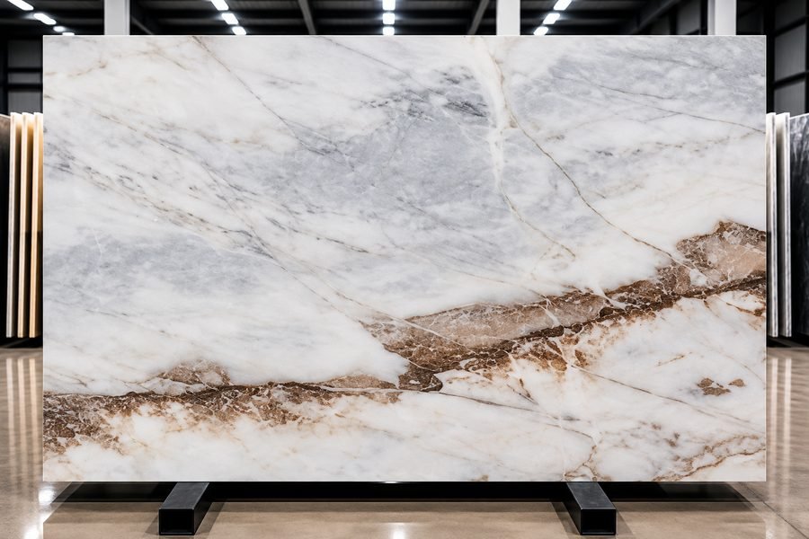 Aurora Grigia Marble slab