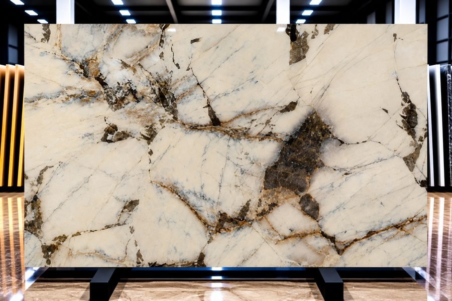 Alpine Oak Quartzite slab
