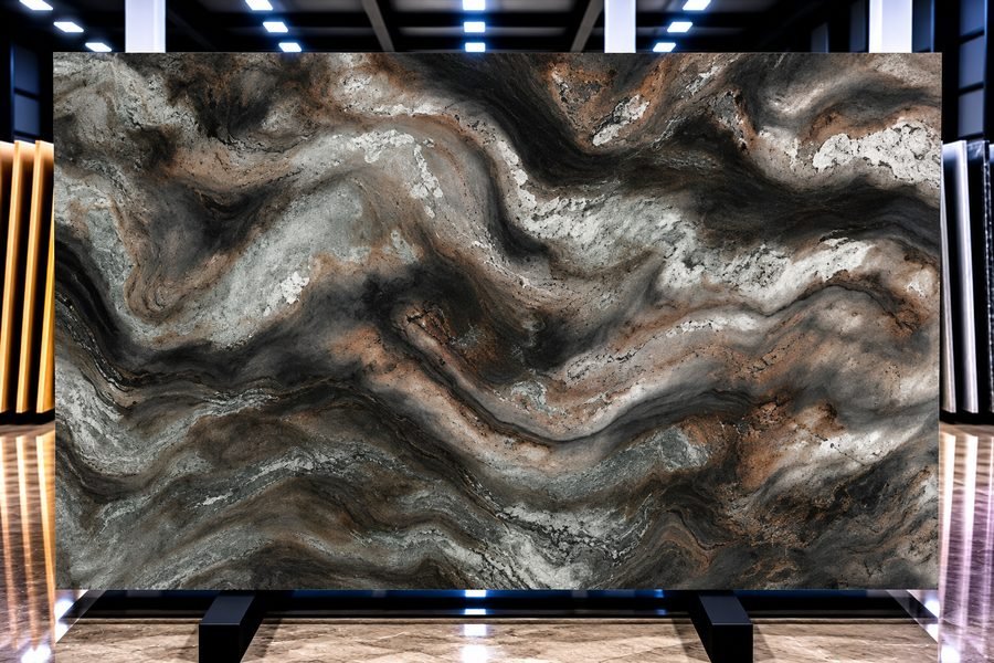 Amazon Reef Quartzite Quartzite slab