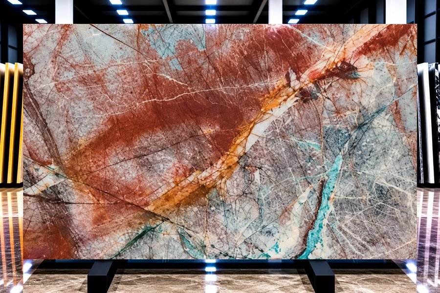 Arturo Blue Quartzite Quartzite slab