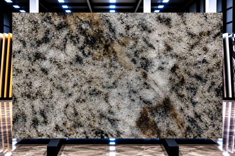 Ash Blue Quartzite slab