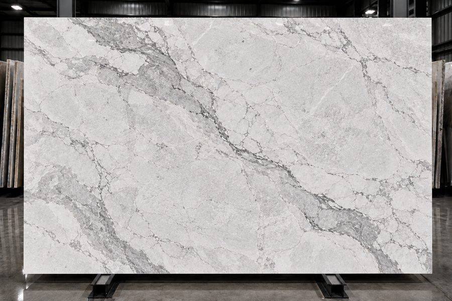 Argento Quartz slab