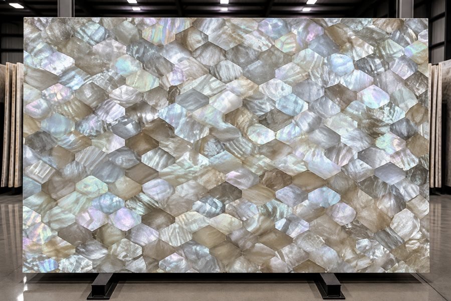 Mother Of Pearl Semi-Precious slab